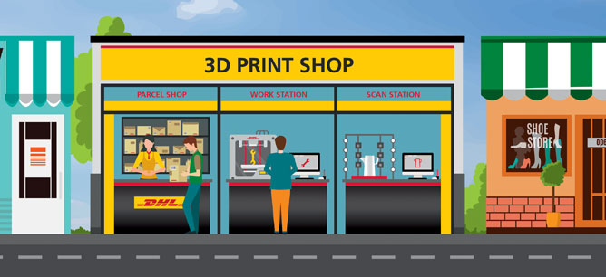 DHL: 3D printing will not become a for –