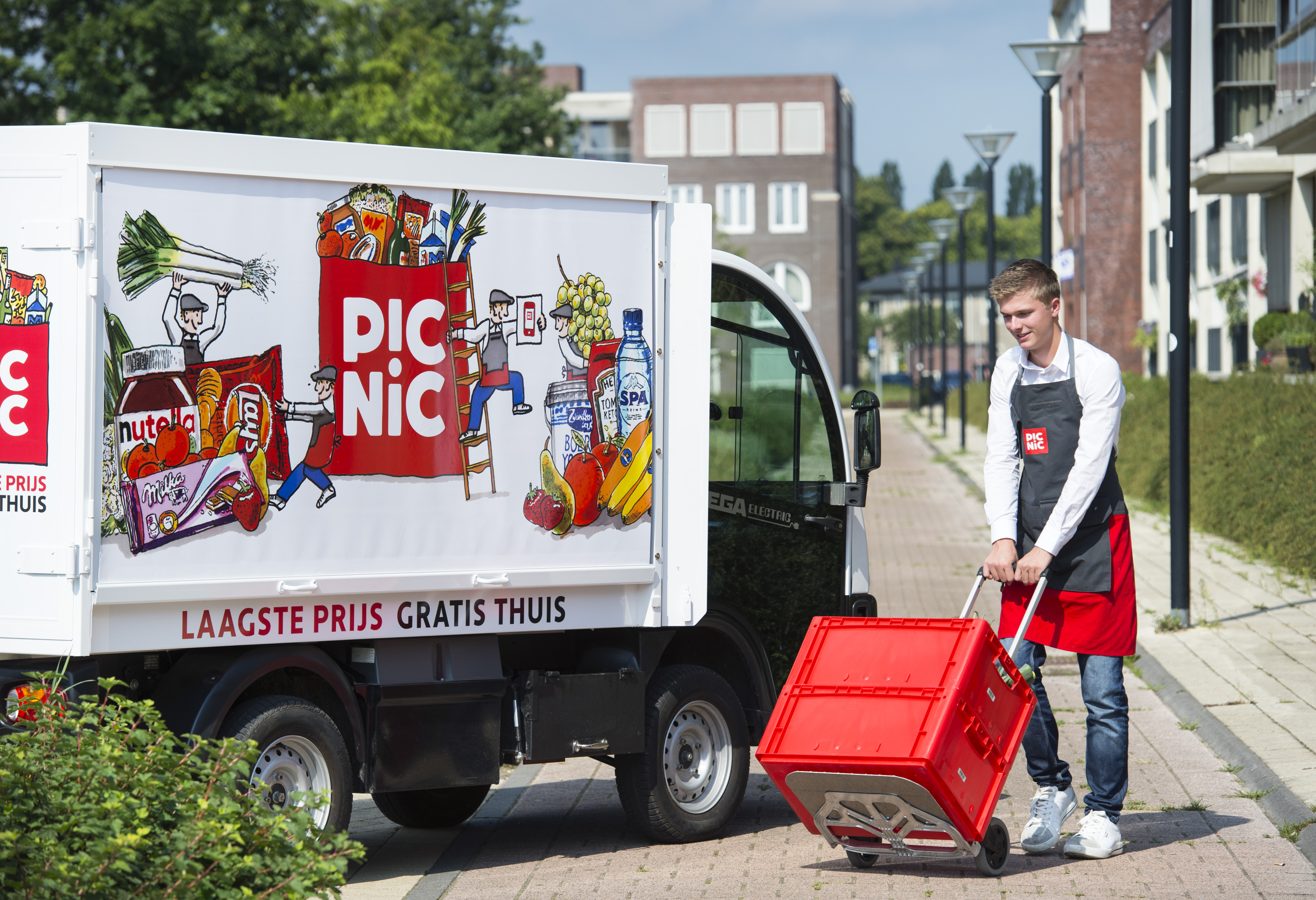 Vervoer Geslaagd commentaar Picnic (NL) transforming urban freight: smart planning of deliveries –  CityLogistics